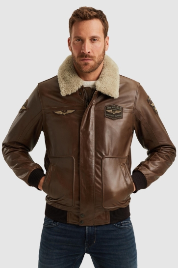 PME legend Jas HUDSON LEREN JAS PLJ2508700 771
