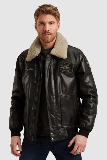 PME legend Jas HUDSON LEREN JAS PLJ2508700 9072