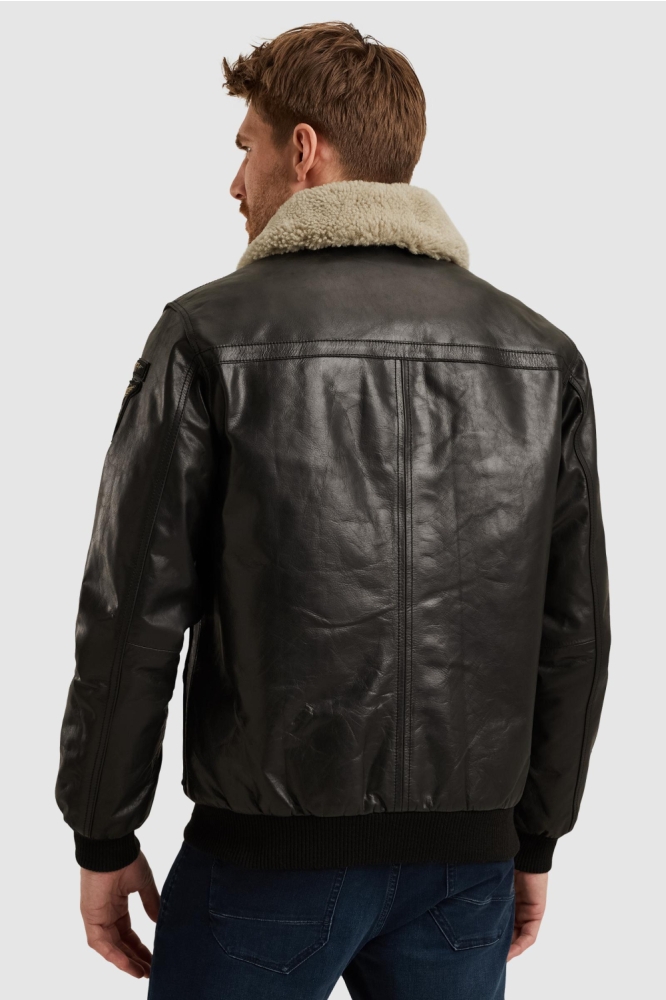 PME legend zwarte heren jas | Model achteraanzicht
