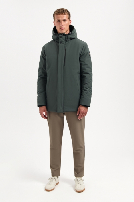 NO-EXCESS groene heren jas | 