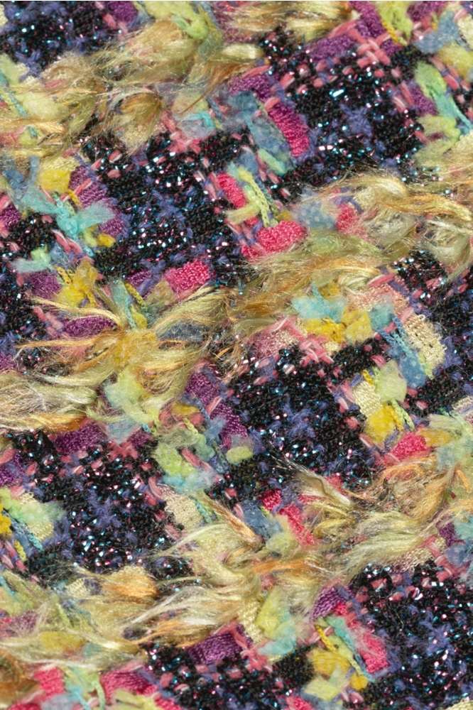 Studio Amaya multi color dames jas | Kleurstaal