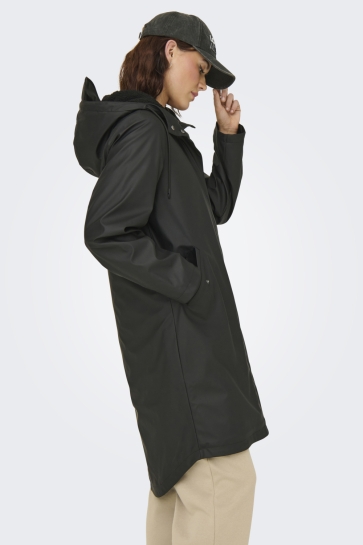 Only Jas ONLSIA SALLY RAINCOAT CC OTW 15348809 Black