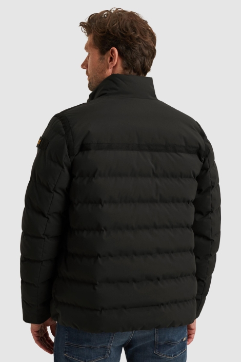 PME legend zwarte heren jas | Model achteraanzicht