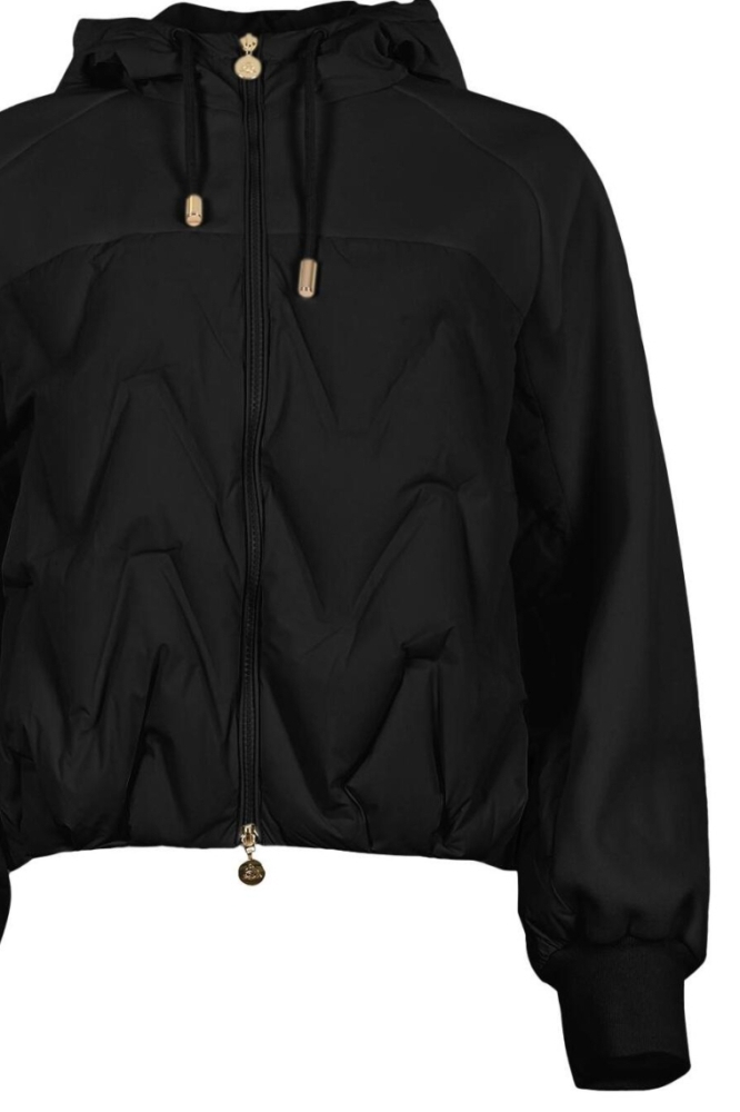 Maicazz zwarte dames jas | Close up