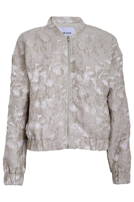 Minus beige dames jas | Vooraanzicht