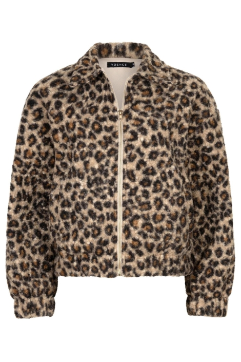 Ydence camel dames vest | Vooraanzicht