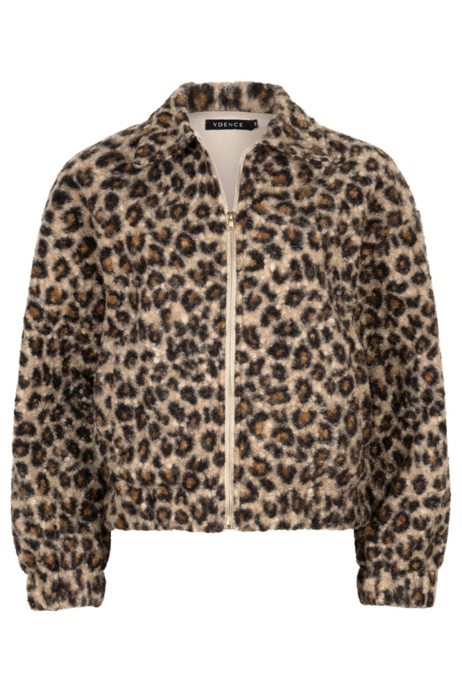 Ydence camel dames vest | Vooraanzicht