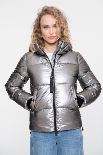 Geisha ZILVEREN JAS 58511 12 GUN METAL