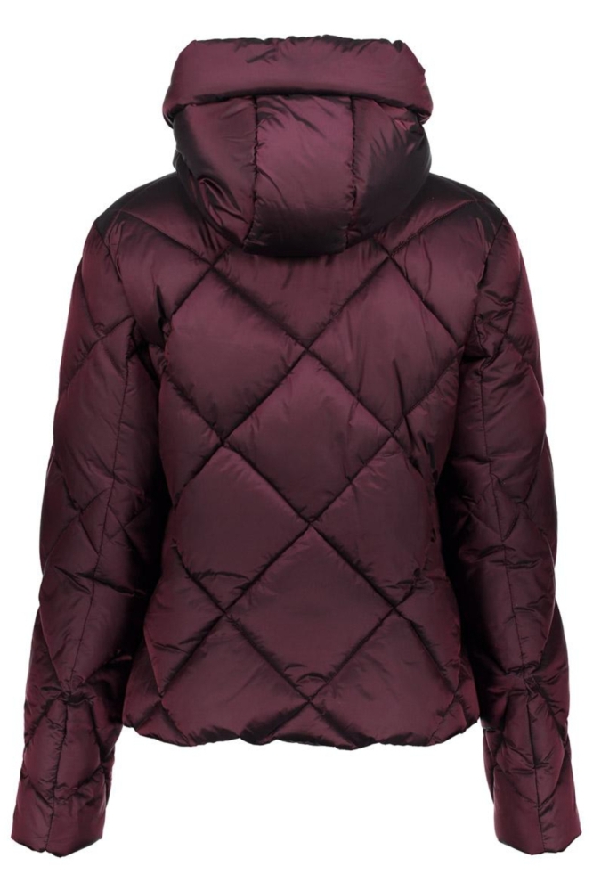 Geisha bordeaux dames jas | Achteraanzicht
