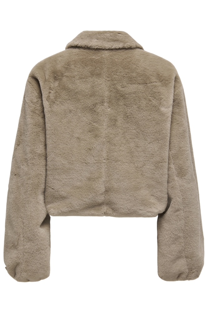 Only beige dames jas | Achteraanzicht