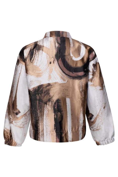 Kimara multi color dames jas | Achteraanzicht