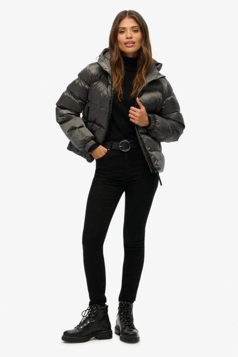 Superdry zwarte dames jas | Model