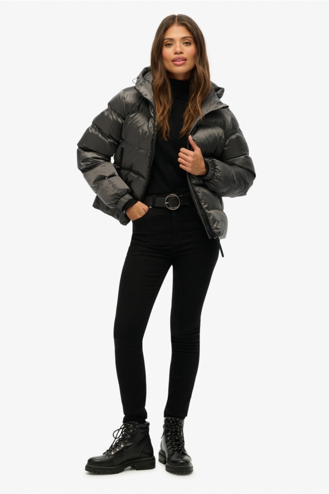 Superdry zwarte dames jas | Model