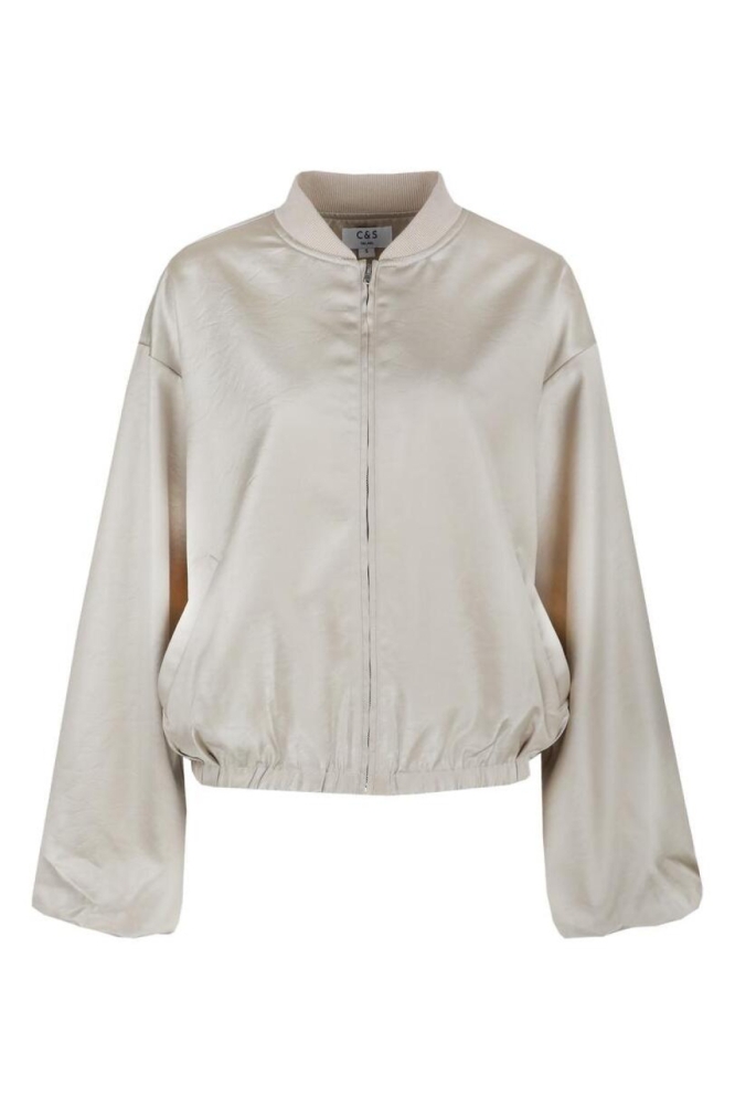C&S The Label camel dames blazer | Vooraanzicht
