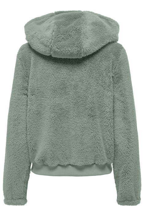 Only groene dames jas | Achteraanzicht