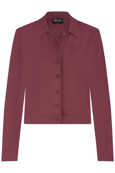 Lady Day bordeaux dames jas | Vooraanzicht