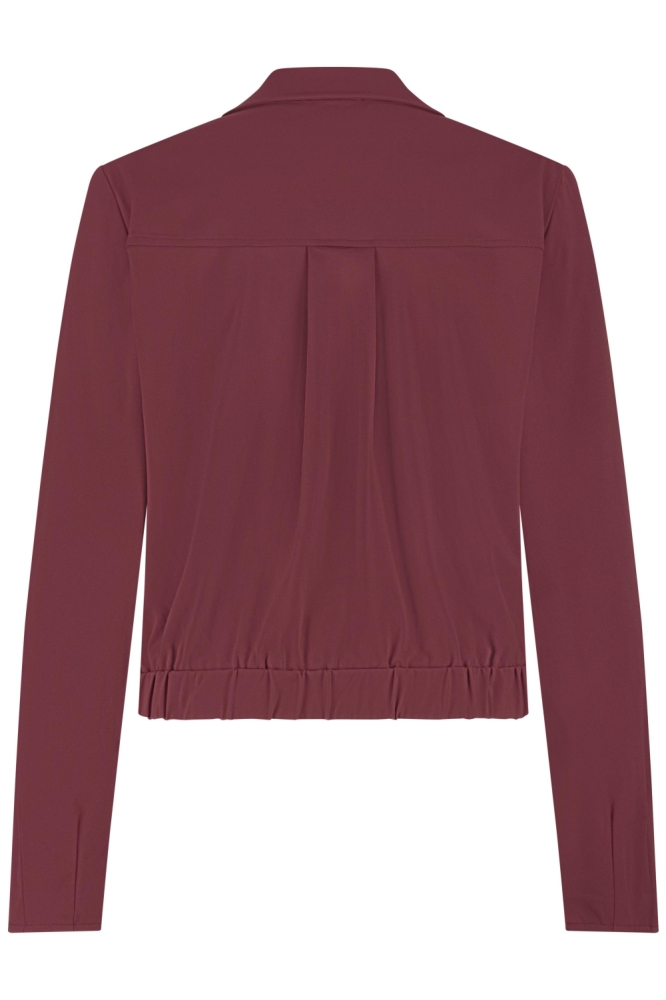 Lady Day bordeaux dames jas | Achteraanzicht
