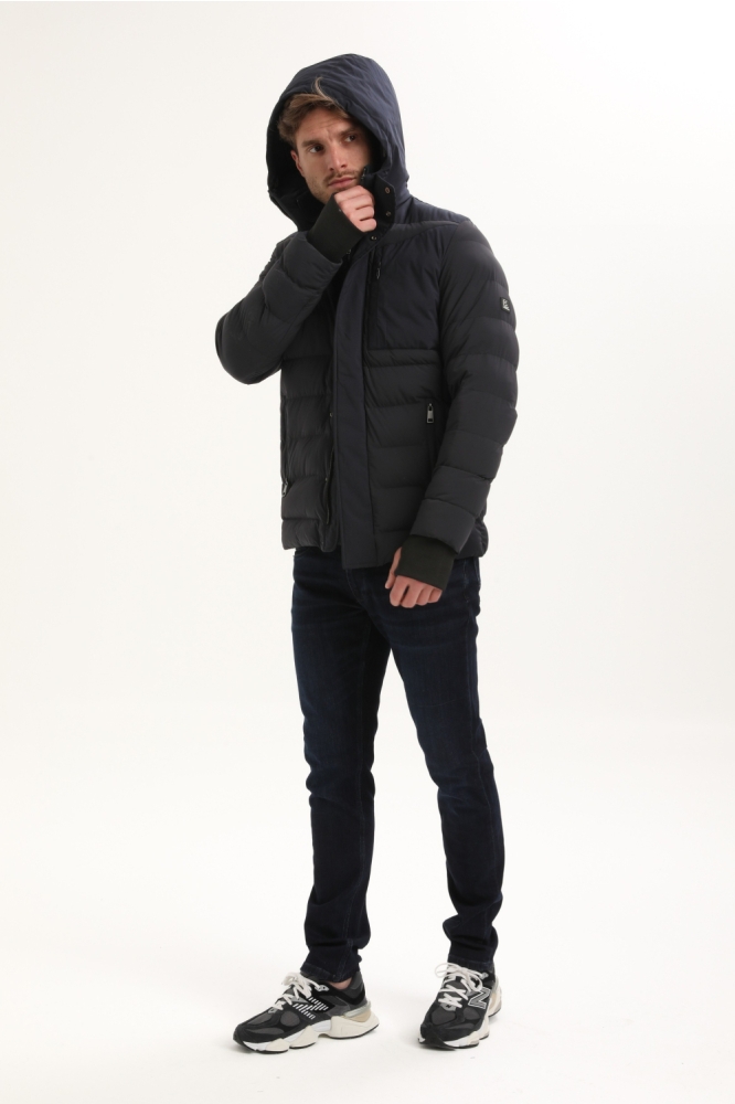Gabbiano blauwe heren jas | Model