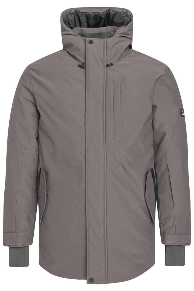 Gabbiano grijze heren jas | Vooraanzicht