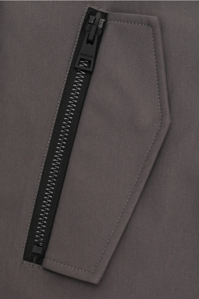 Gabbiano grijze heren jas | Close up