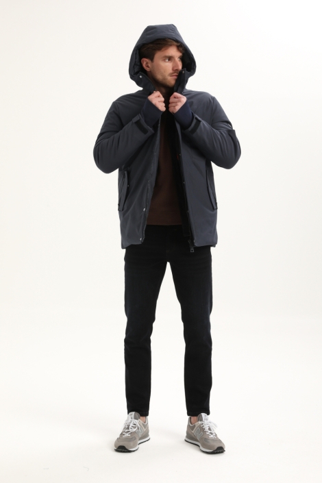 Gabbiano blauwe heren jas | Model