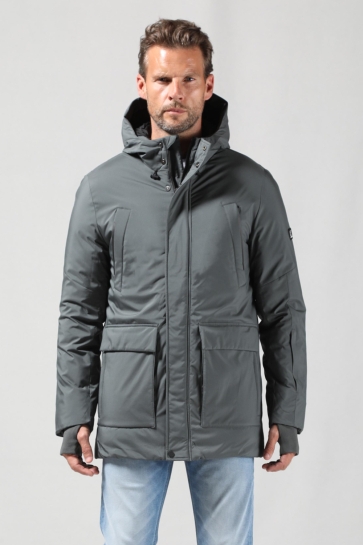 Gabbiano LICHTGEWICHT WINTERPARKA MET CAPUCHON 535753 217 Steel Grey
