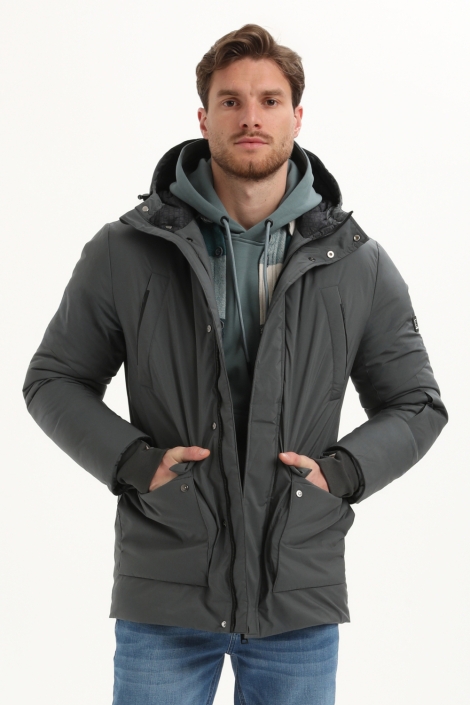 Gabbiano grijze heren jas | Model