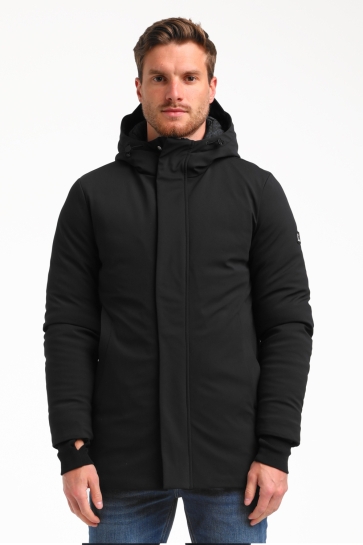 Gabbiano Jas MINIMALISTISCHE PARKA MET STRETCHSTOF 535754 201 Black