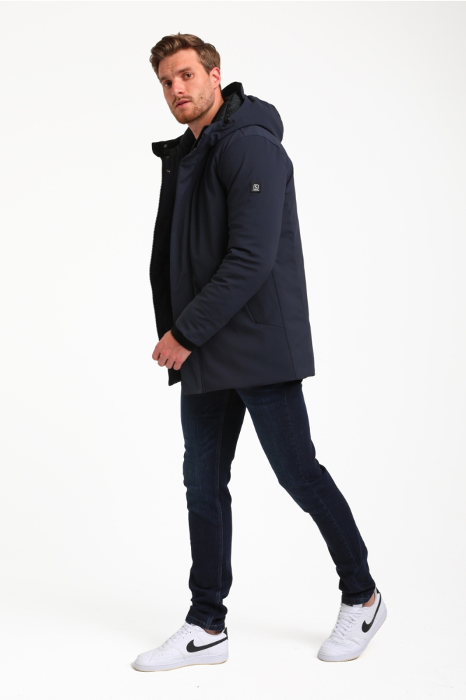 Gabbiano blauwe heren jas | Model