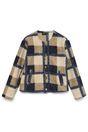 Vero Moda Jas VMTARA SHORT JACKET GA BOO 10338206 DARK DENIM/NAVY BLAZER