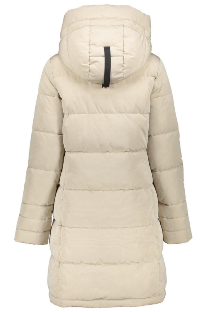 Geisha beige dames jas | Achteraanzicht