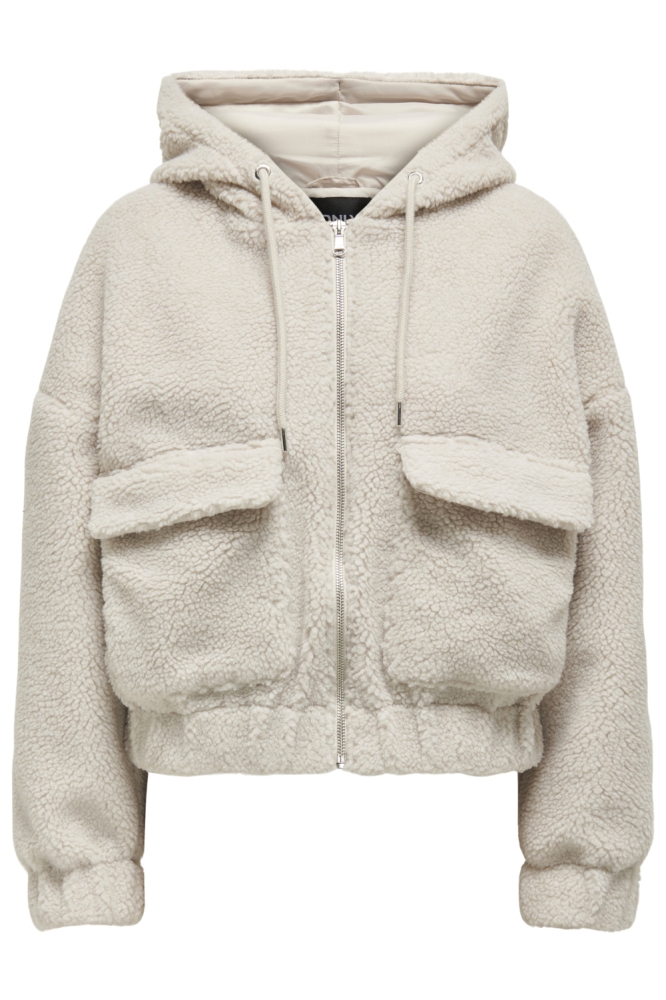 Only beige dames jas | Achteraanzicht