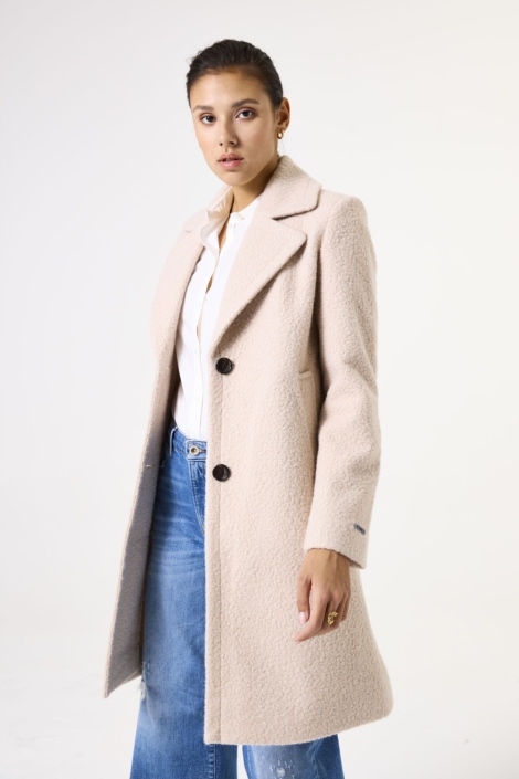 Garcia zand dames jas | Model zijaanzicht