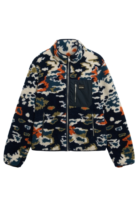 Superdry blauwe heren vest | Vooraanzicht