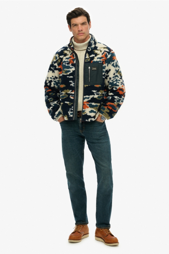 Superdry blauwe heren vest | Model