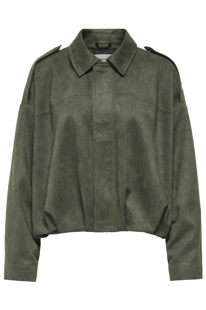 Jacqueline de Yong groene dames jas | 