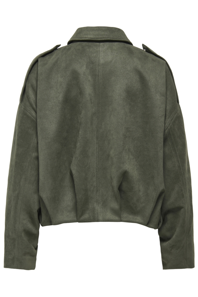 Jacqueline de Yong groene dames jas | 