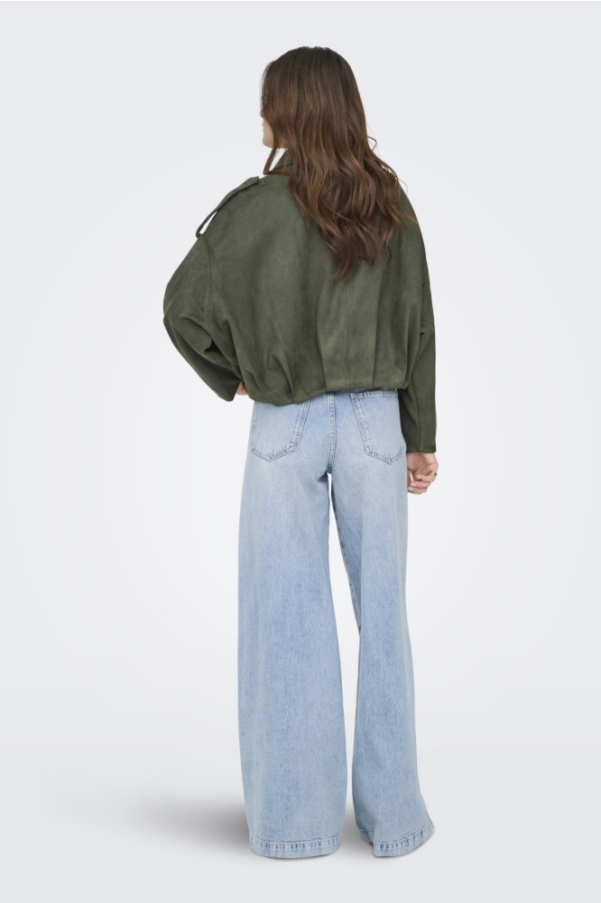 Jacqueline de Yong groene dames jas | 