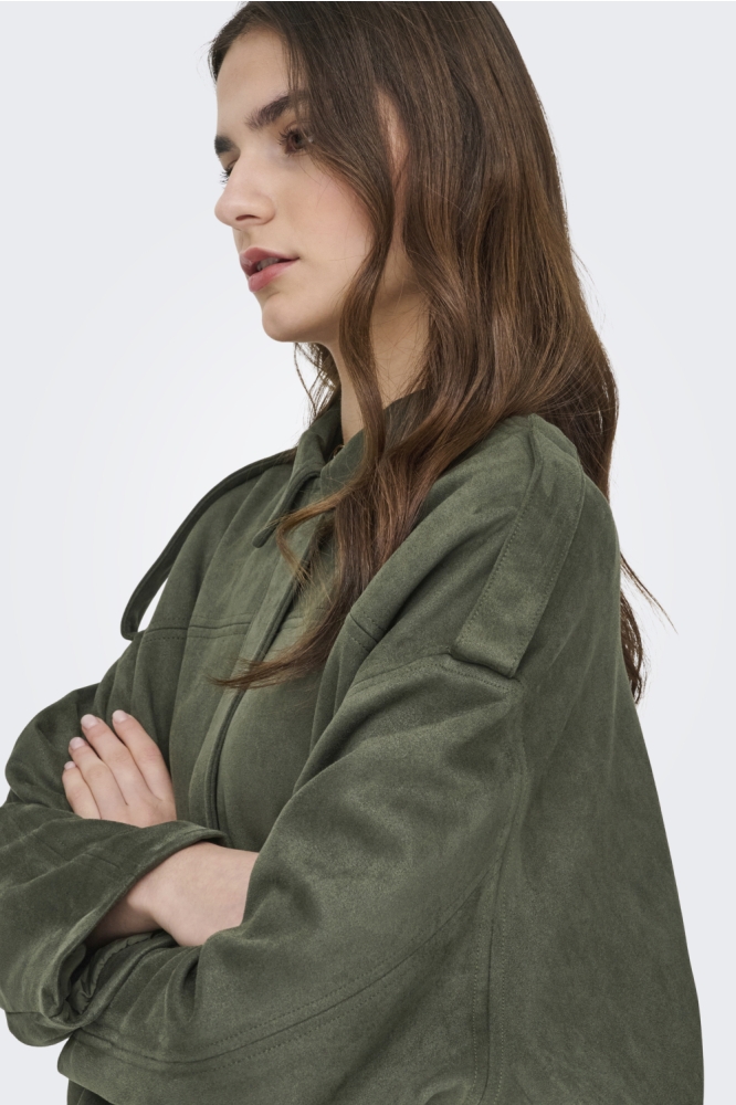 Jacqueline de Yong groene dames jas | 