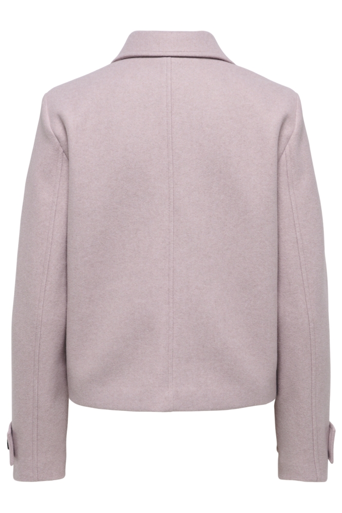 Only roze dames jas | Achteraanzicht