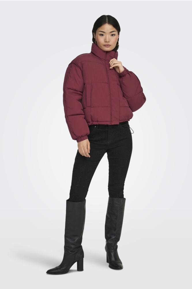 Only bordeaux dames jas | Model