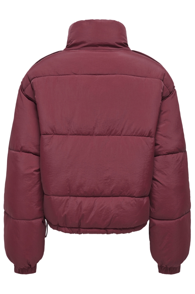 Only bordeaux dames jas | Achteraanzicht