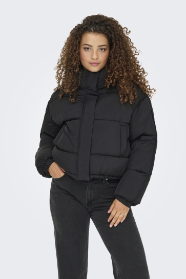Only ONLELLIE SHORT PUFFER CC OTW 15349069 Black