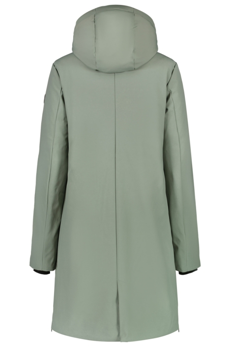 Cars groene dames jas | Achteraanzicht