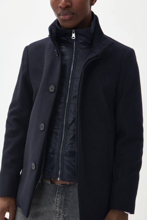 Matinique blauwe heren jas | Unique Selling Point