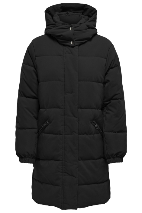 Jacqueline de Yong zwarte dames jas | Vooraanzicht