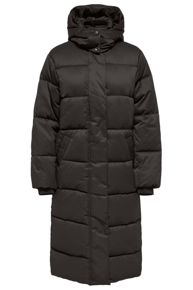 Jacqueline de Yong bruine dames jas | Vooraanzicht