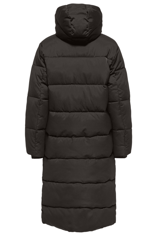 Jacqueline de Yong bruine dames jas | Achteraanzicht