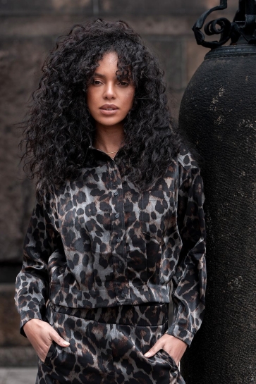 Geisha BLOUSE 55723 20 000925 GREY/BRONZE