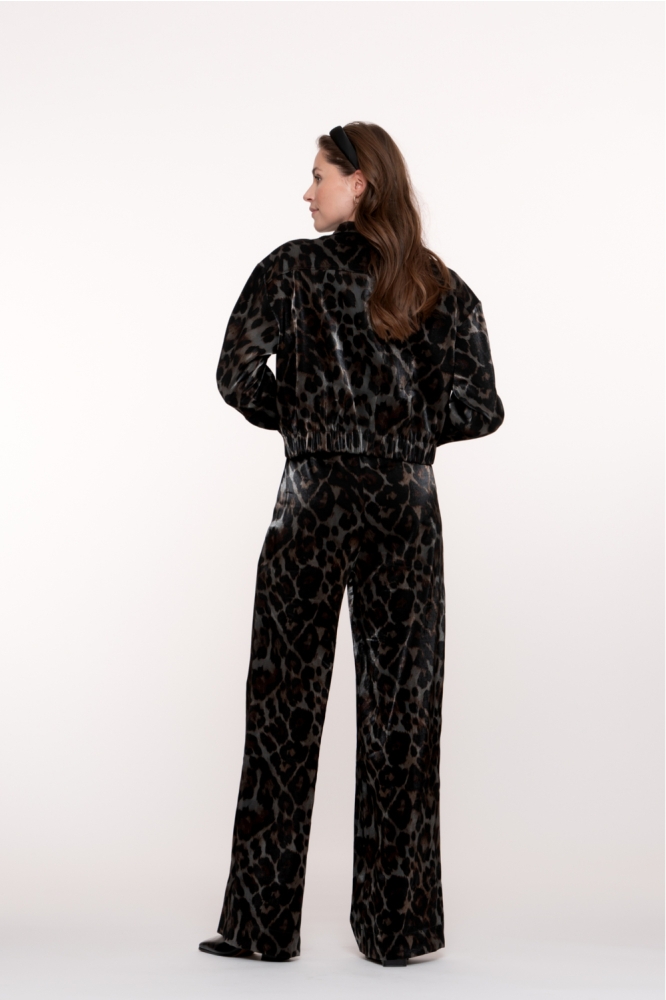 Geisha grijze dames blouse | Model
